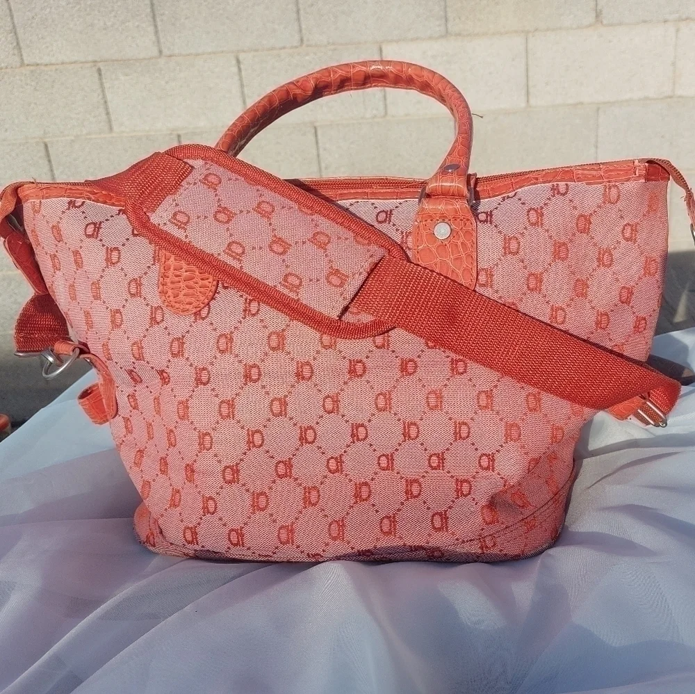 American flyer cosmetic satchel